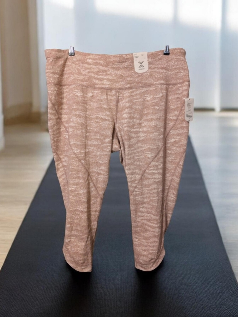 Xersion 3X High-Rise Fitted 7/8 Ankle Legging Low Compression NWT